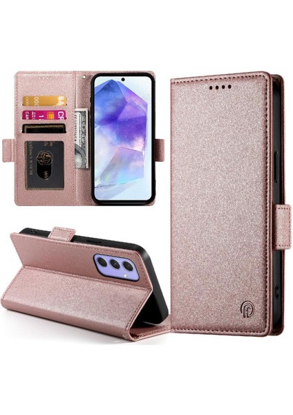 Samsung Galaxy Galaxy Cüzdan Günlük Kullanım Için Flip Case Kart Yuvaları Iş Çevirme (Yurt Dışından) modelleri