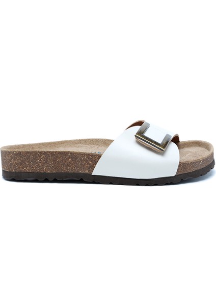 K10280DK Kifidis Soft Step Kadın Deri Mantar Terlik 36-41