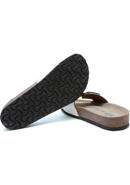 K10280DK Kifidis Soft Step Kadın Deri Mantar Terlik 36-41