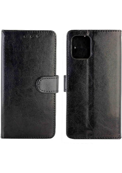 Samsung Galaxy Flip 5g Manyetik Kapatma Pu Deri Kart Için Flip Case (Yurt Dışından)