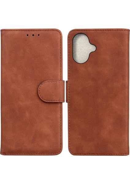 IPhone 16 Için Flip Case Artı Standı Tutucu Premium Pu Deri Manyetik Kart (Yurt Dışından)