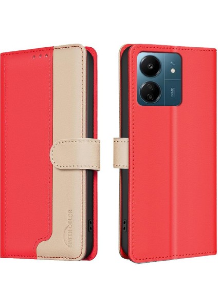 Xiaomi Poco C65 Kart Yuvaları Için Flip Case Tutucu Flip Folio Rfıd Engelleme (Yurt Dışından) modelleri