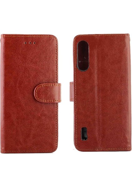 Xiaomi Mi CC9E Kart Tutucu Pu Deri Manyetik Kapatma Için Flip Case (Yurt Dışından)
