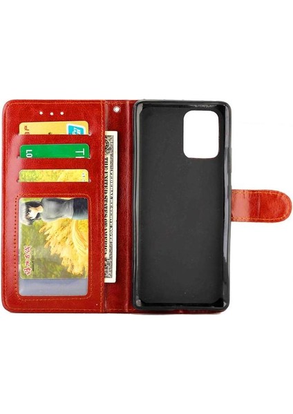 Samsung Galaxy S10 Lite Pu Deri Manyetik Kapatma Kartı Için Flip Case (Yurt Dışından)