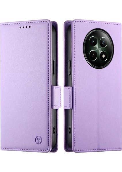 Realme 12 5g Günlük Kullanım Için Flip Case Iş Cüzdan Kart Yuvaları Flip (Yurt Dışından)