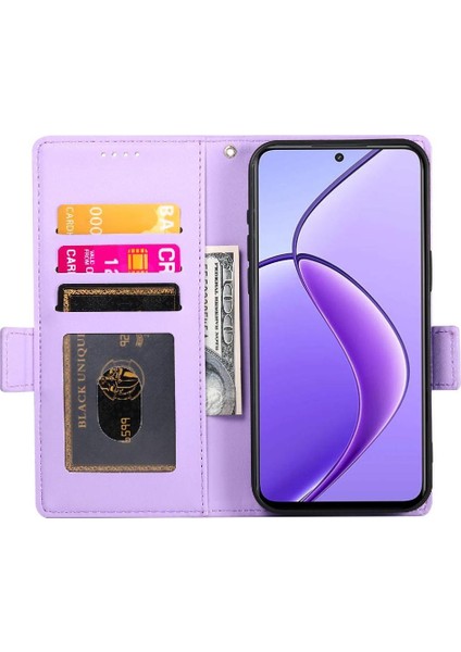Realme 12 5g Günlük Kullanım Için Flip Case Iş Cüzdan Kart Yuvaları Flip (Yurt Dışından) fırsatları