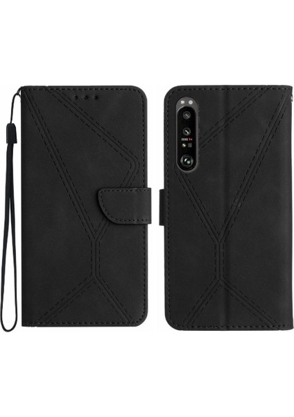 Sony Xperia 1 Vı Için Flip Case Yumuşak Pu Deri Yüksek Kalite Tpu Deri (Yurt Dışından)