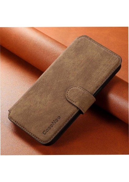 Xiaomi Redmi 12C Kart Standı Cüzdan Retro Mıknatıs Koruyucu Için Flip Case (Yurt Dışından) fiyatları