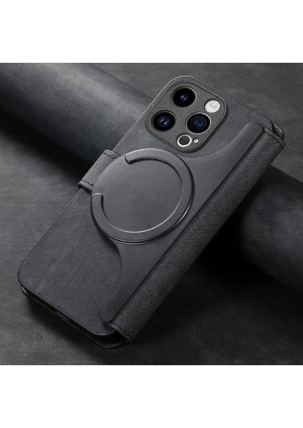 IPhone 15 Için Flip Case Pro Retro Kart Standı Cüzdan Mıknatıs Koruyucu (Yurt Dışından) indirimleri