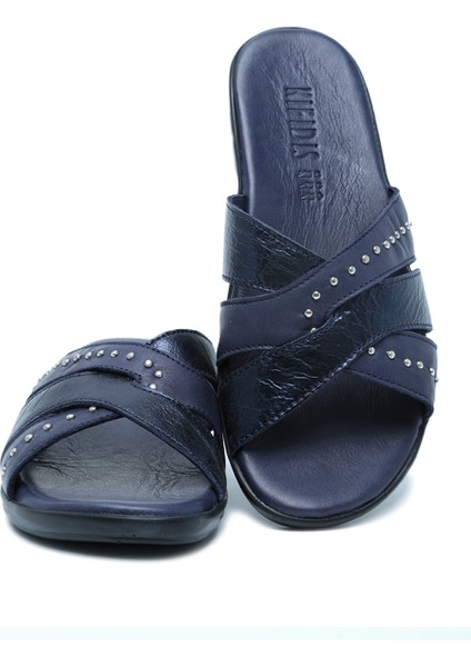 Kifidis K1992-122 Kifidis Kadın Deri Terlik 36-41 modelleri
