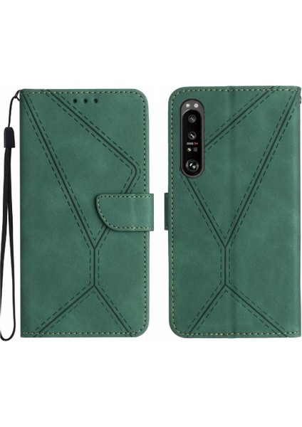 Sony Xperia 1 Vı Için Flip Case Yumuşak Pu Deri Yüksek Kalite Tpu Deri (Yurt Dışından)