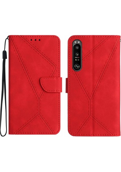 Sony Xperia 1 Vı Için Flip Case Yumuşak Pu Deri Yüksek Kalite Tpu Deri (Yurt Dışından)