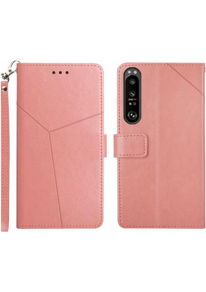 Sony Xperia 1 Vı Için Flip Case Deri Cüzdan Darbeye Tpu Kabuk Çevirme (Yurt Dışından)