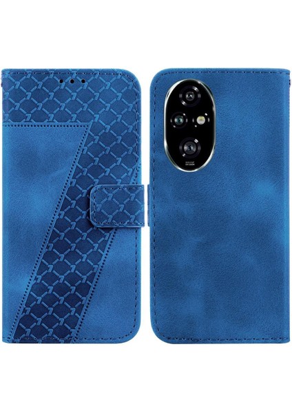 Onur Için Telefon Kılıfı 200 Pro 5g Cüzdan Kabartmalı Desen Kart Yuvası Fonksiyonu (Yurt Dışından)