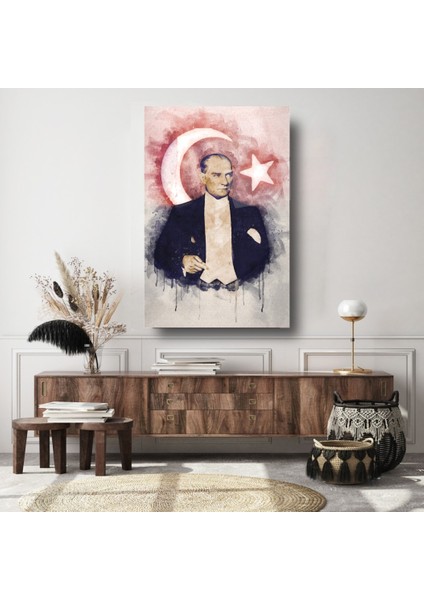 Atatürk Cam Tablo | Hediyelik, Dekoratif, Ofis, Mutfak