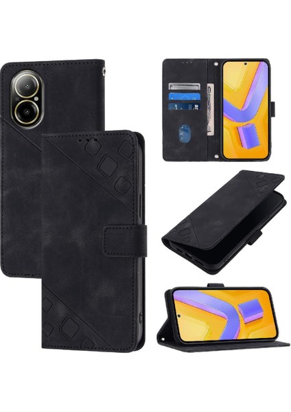 Realme C67 4g Manyetik Deri Cüzdan Kapak Çevirin Kart Tutucu (Yurt Dışından) indirimleri