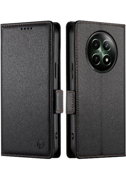 Realme 12 5g Günlük Kullanım Için Flip Case Iş Cüzdan Kart Yuvaları Flip (Yurt Dışından)