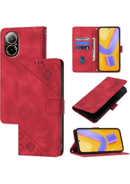 Realme C67 4g Manyetik Deri Cüzdan Kapak Çevirin Kart Tutucu (Yurt Dışından) indirimleri