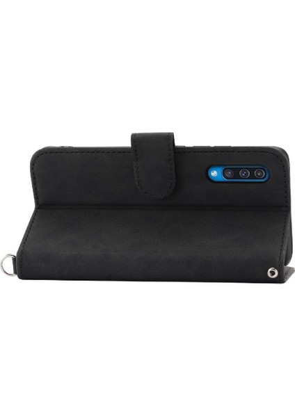 Samsung Galaxy A50 Çoklu Kredi Kartı Yuvaları Kabartmalı Için Flip Case (Yurt Dışından) fırsatları