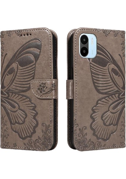 Xiaomi Redmi A1 Için Flip Case Yüksek Kalite Deri Ayrılabilir El Kayışı (Yurt Dışından)