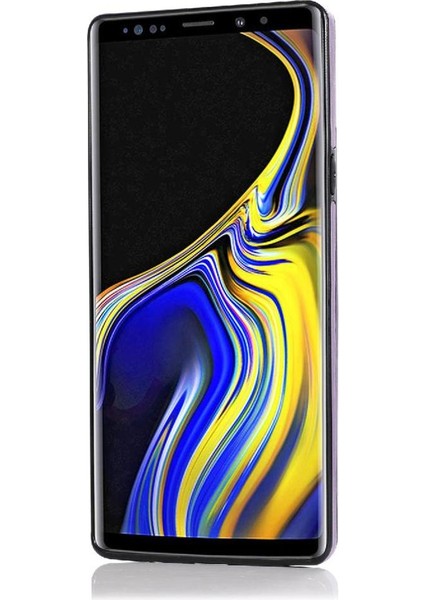 Samsung Galaxy Not 9 Flip Darbeye Pu Için Kart Tutucu Kılıf ile Cüzdan (Yurt Dışından)