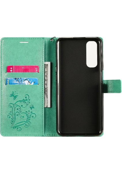 Kart Yuvası Standı ile Realme 7 Için Flip Case Pu Deri Flip Kickstand (Yurt Dışından) fiyatları