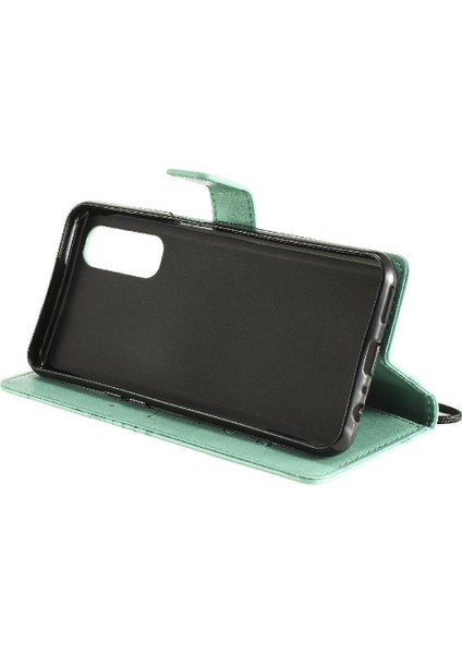 Kart Yuvası Standı ile Realme 7 Için Flip Case Pu Deri Flip Kickstand (Yurt Dışından) modelleri