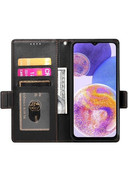Samsung Galaxy A23 Günlük Kullanım Için Flip Case Cüzdan Çevir Kartvizit Yuvaları (Yurt Dışından) modelleri