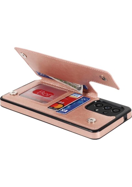Samsung Galaxy A72 5g Pu Deri Flip Için Kart Tutucu Kılıf ile Cüzdan (Yurt Dışından) modelleri