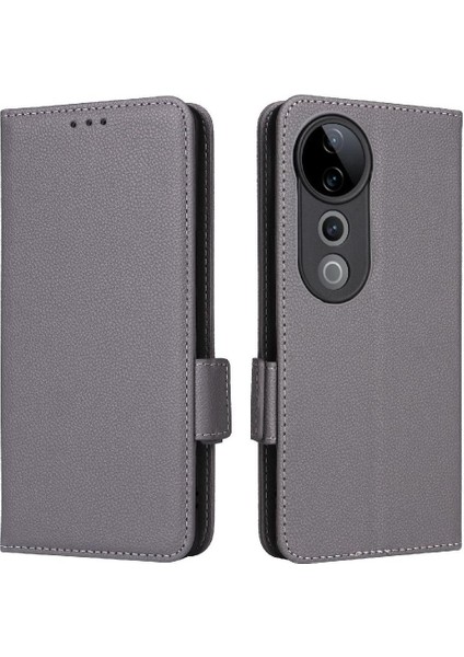 Vivo S19 Pro 5g Için Flip Case Cüzdan Kart Yuvaları Tutucu Yan Toka Pu (Yurt Dışından)