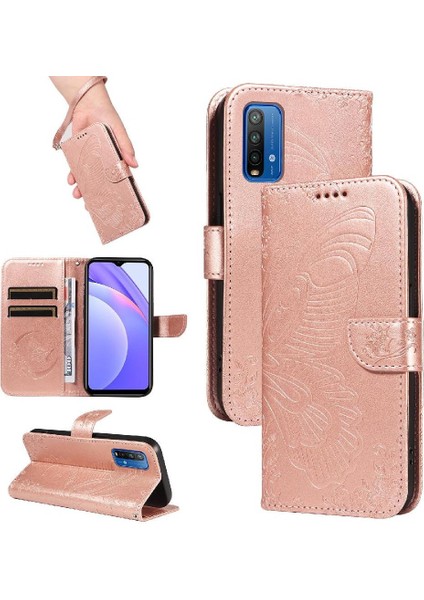 Kredi Kartı Yuvası ile Xiaomi Redmi 10X 4g Için Flip Case Yüksek Kalite El (Yurt Dışından)