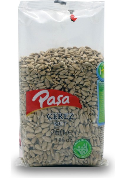 Paşa Kuruyemiş Çiğ Iç Ay Çekirdeği Şeffaf Paket 250 gr (Naturel)