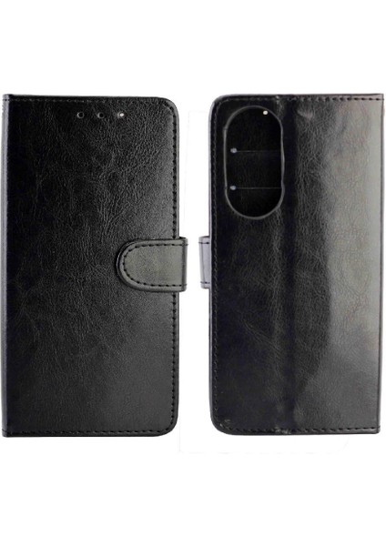 Onur Için Flip Case 50 Pro Kickstand Darbeye Kart Tutucu Pu Deri (Yurt Dışından)