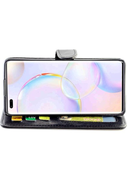 Onur Için Flip Case 50 Pro Kickstand Darbeye Kart Tutucu Pu Deri (Yurt Dışından) fiyatları