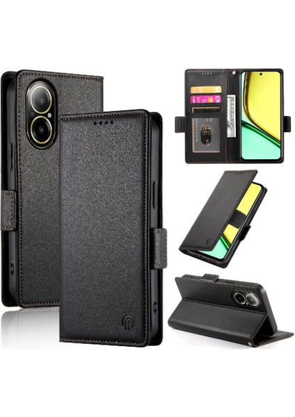 Realme C67 4g Cüzdan Günlük Kullanım Için Flip Case Kart Yuvaları Iş (Yurt Dışından)
