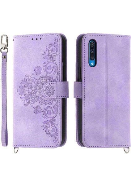 Samsung Galaxy A50 Çoklu Kredi Kartı Yuvaları Kabartmalı Için Flip Case (Yurt Dışından) indirimleri