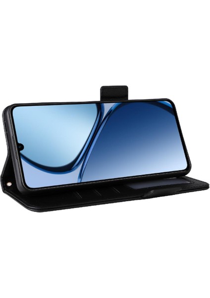 Realme C63 4g Için Flip Case Pu Deri Cüzdan Manyetik Yan Toka Kartı (Yurt Dışından) modelleri