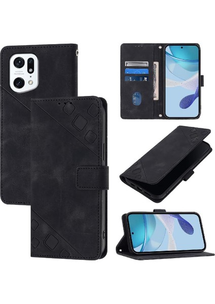 Oppo Bulmak Için Kılıf X5 Pro Cüzdan Kapak Çevirin Manyetik Deri Kart Tutucu (Yurt Dışından)