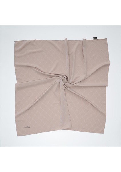 Capri Monogram Eşarp Vizon