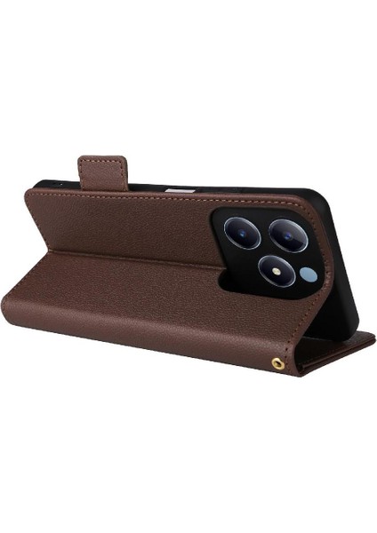 Realme C63 4g Için Flip Case Pu Deri Cüzdan Manyetik Yan Toka Kartı (Yurt Dışından) fiyatları