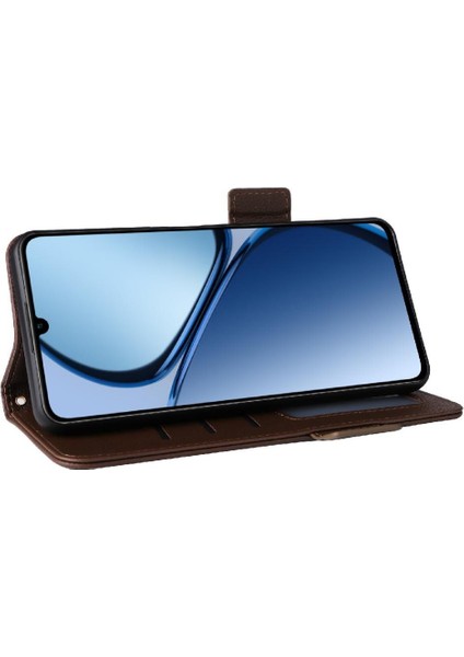 Realme C63 4g Için Flip Case Pu Deri Cüzdan Manyetik Yan Toka Kartı (Yurt Dışından) indirimleri