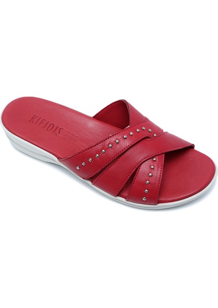 Kifidis K1992-122 Kifidis Kadın Deri Terlik 36-41 fiyatları