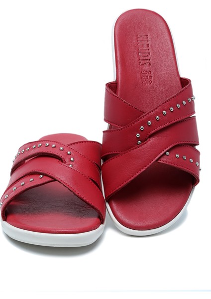 Kifidis K1992-122 Kifidis Kadın Deri Terlik 36-41 modelleri