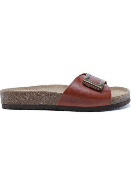 K10280DK Kifidis Soft Step Kadın Deri Mantar Terlik 36-41