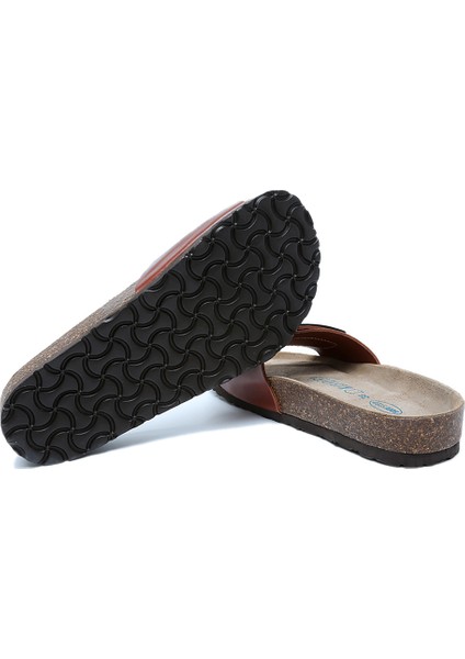 K10280DK Kifidis Soft Step Kadın Deri Mantar Terlik 36-41