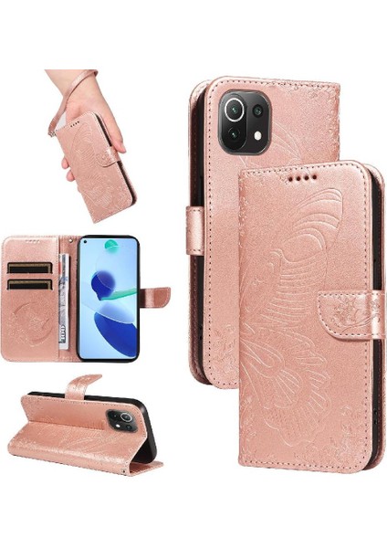 Kredi Kartı Yuvası ile Xiaomi 11 Lite Ayrılabilir El Kayışı Için Flip Case (Yurt Dışından) fırsatları
