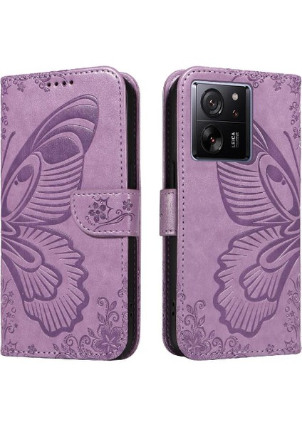 Xiaomi 13T/13T Pro Için Flip Case Kredi Kartı Yuvası ile Ayrılabilir El (Yurt Dışından)