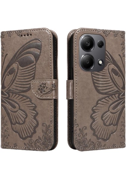 Xiaomi Redmi Not 13 Pro 4g Için Flip Case Kart ile Ayrılabilir El Kayışı (Yurt Dışından)