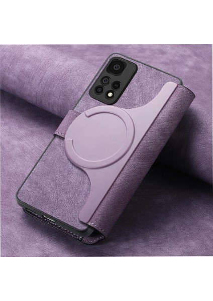 Xiaomi Redmi Not 11 Için Flip Case Pro 5g Mıknatıs Koruyucu Malzeme Retro (Yurt Dışından) fırsatları