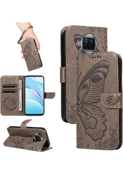 Kredi Kartı Yuvası ile Xiaomi 10T Lite 5g Için Flip Case Yüksek Kalite El (Yurt Dışından)
